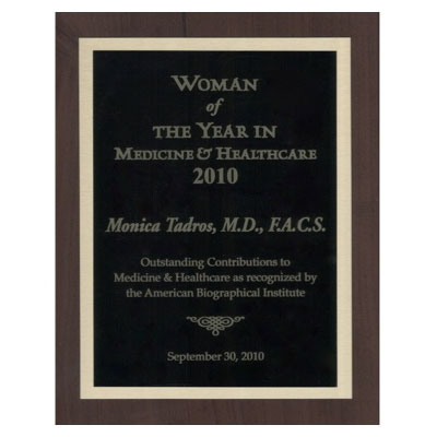 Dr. Tadros Receives National Honor With Woman Of The Year In Medicine Award