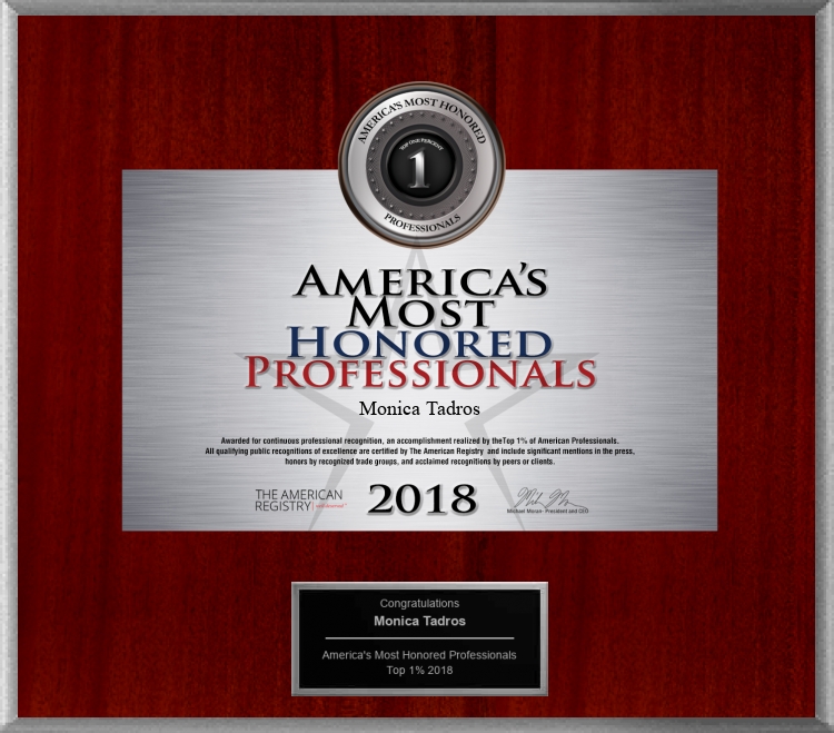 America's Most Honored Professionals 2018 - Top 1%